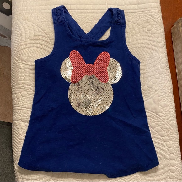 jumping beans Other - Disney Jumping Beans Minnie Mouse metallic toddler girls tank top